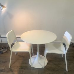 Ikea Round Dining Table and Chair