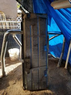 1968 Chevy truck fuel tank.