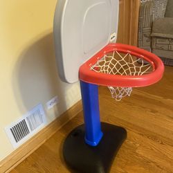 Basketball Hoops With The Ball