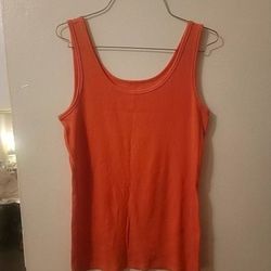 Peach Tank Top Size Large