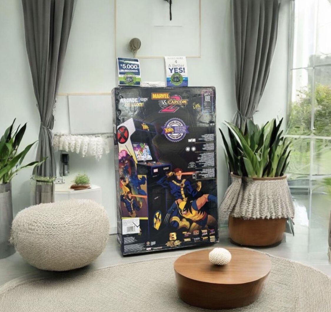 6585534 Arcade1up Marvel VS Capcom 2 X-men 97 Arcade machine