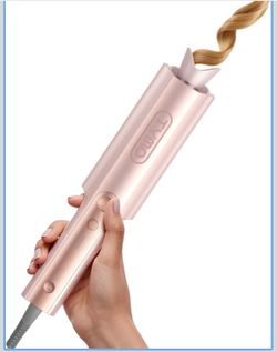 TYMO CurlPro Plus Automatic Rotating Curling Iron - Upgraded Long Barrel Curling Wand for Long Hair, Ceramic Hair Curler for Women, Anti-Scald, Tangle