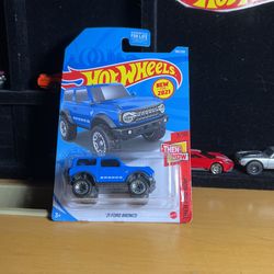 21 Ford Bronco Hot Wheels