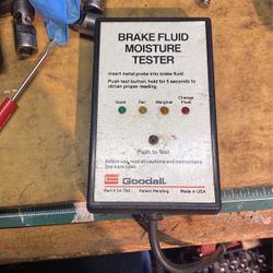 Goodall Brake Fluid Moisture Testor