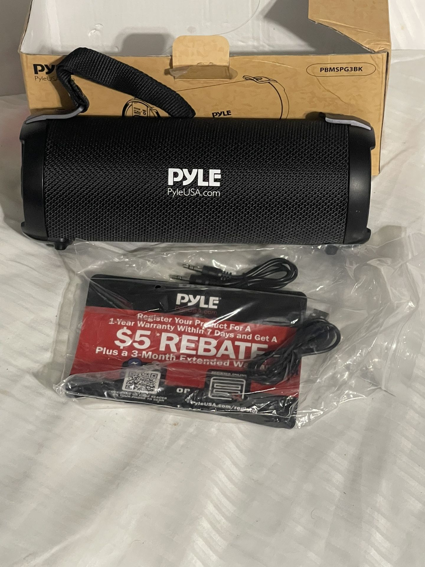 NEW PYLE Portable Bluetooth Speaker 