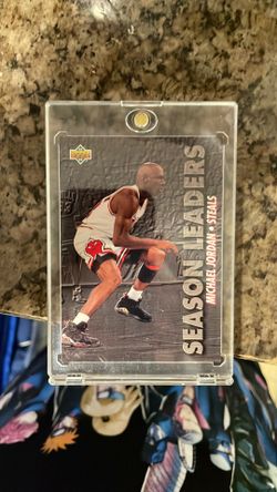 1993-94 Upper Deck Season Leaders Michael Jordan Card