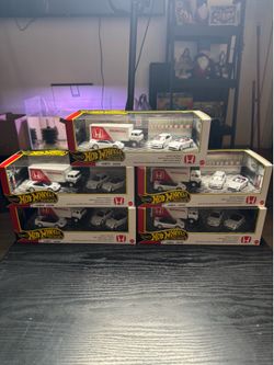 Hot wheels premium Honda set