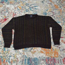 Dockers Striped Knit Sweater