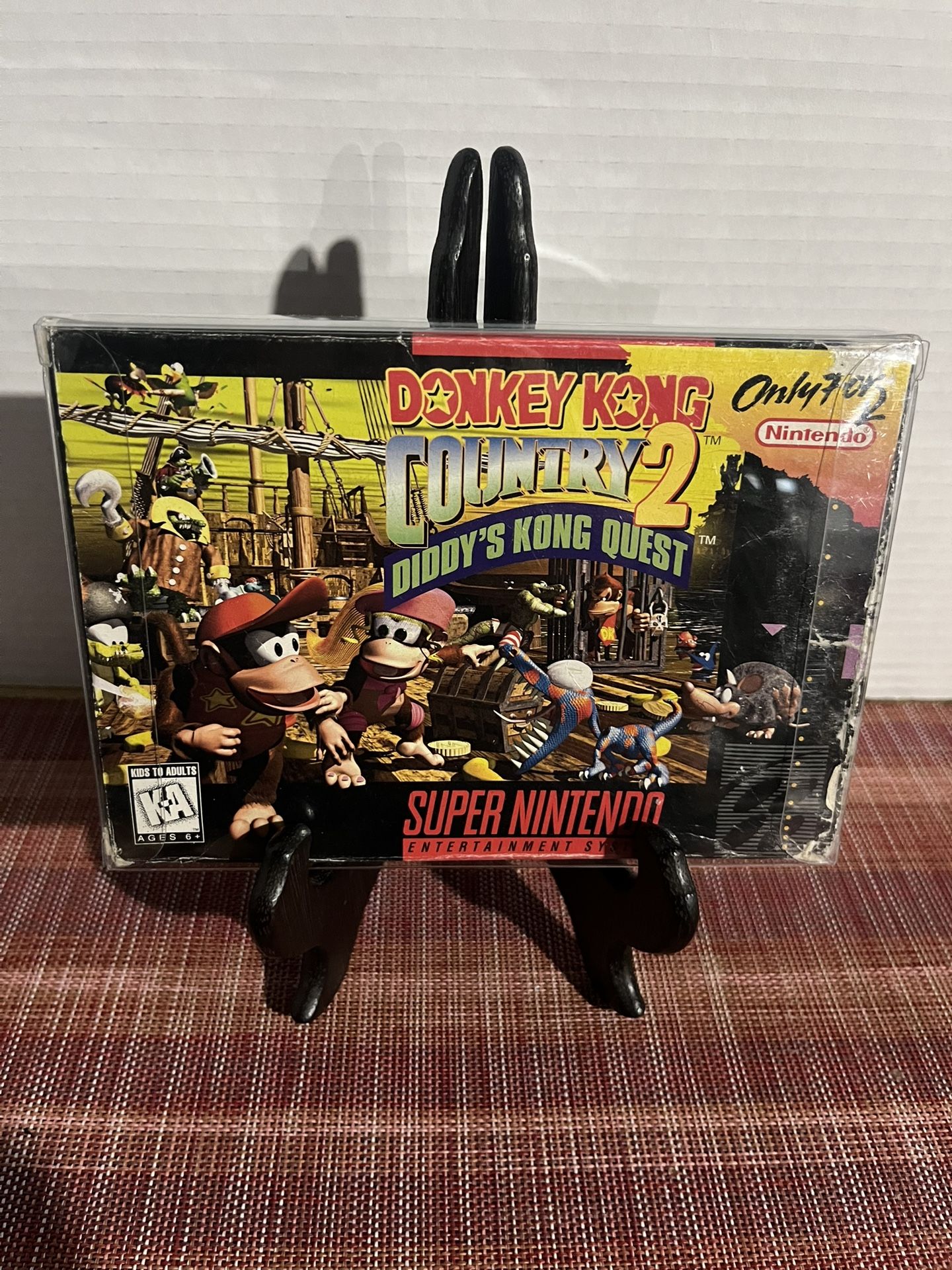 Donkey Kong Country 2 Diddy Kong’s Quest For Super Nintendo CIB
