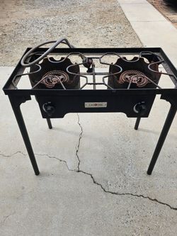 Gas one portable stove, color black