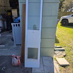 Puerta Para Perros Para Puerta De Cristal