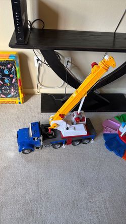 Large Toy Crane Truck