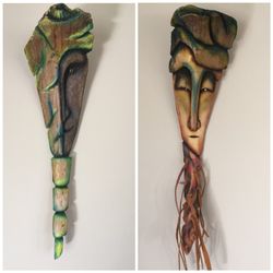 Beautiful hand made one of a kind masks