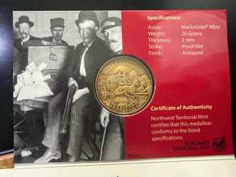 Wells Fargo 150 Year Anniversary Commemorative Medallion