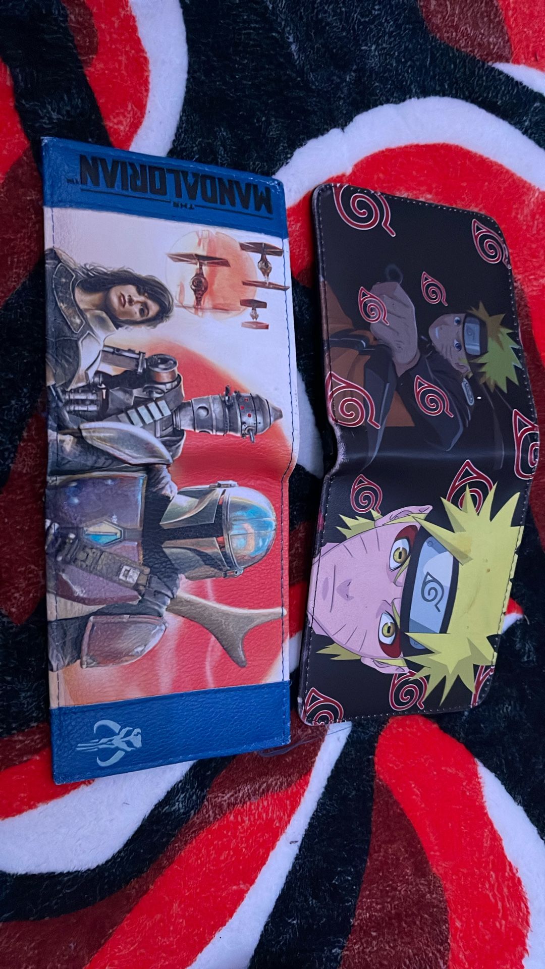 Naruto And Mandalorian Wallet