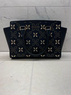 Michael Kors Crossbody Selma Medium Studded Saffiano Leather (PO1016612)