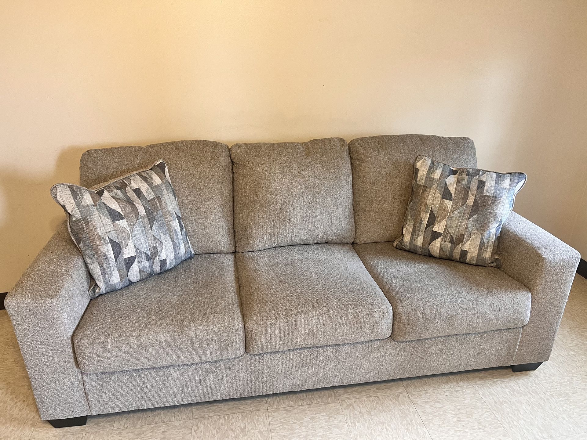 Parchment grey Sofa 