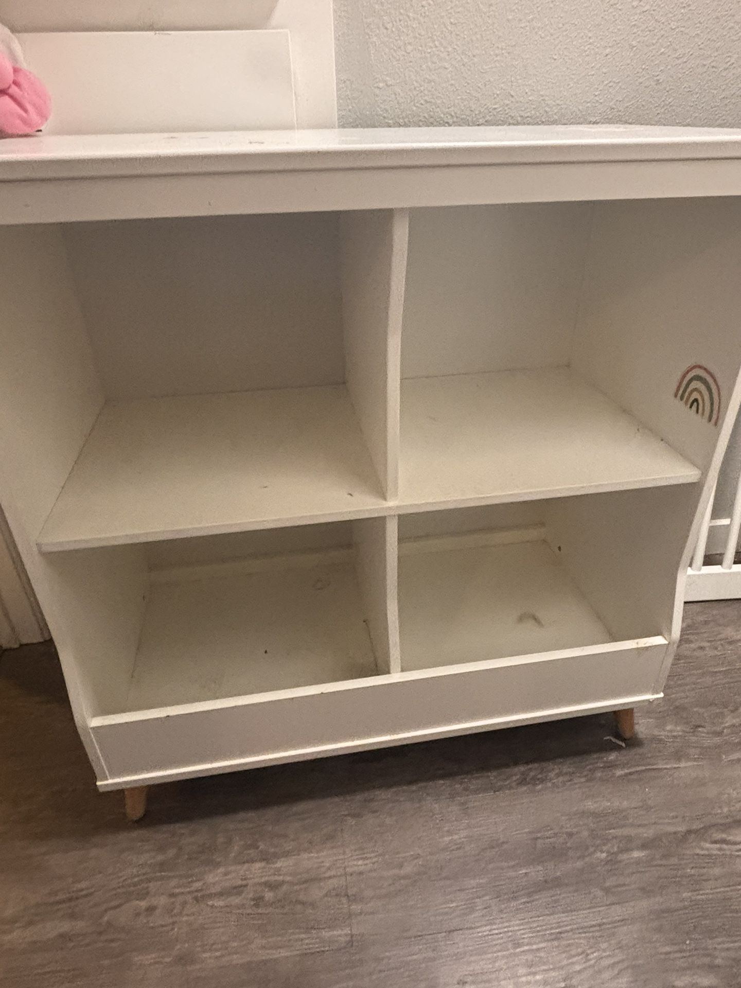 Toy Storage/ Changing Table/Bookcase