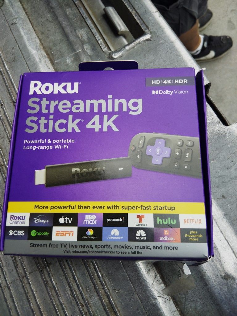 Roku Streaming Stick 4k $45 Cash