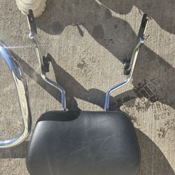 Harley Backrest Sway Bars Pegs Heat Shields 