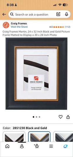 Craig Frames, 24x 32 inch