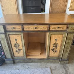 Solid Oak Bar