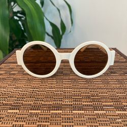 Round Acetate Sunglasses
