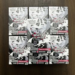 Pokemon TCG White Flare Booster Bundle New Sealed