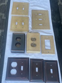 Decorative light switch and outlet covers
