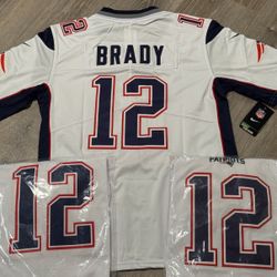 Have Nike New England Patriots Drake Maye Tom Brady Nike Stitched Jerseys $55 Or 2/100  Mens size small to 3x 