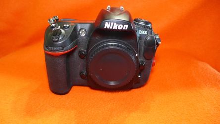Nikon camera and lens