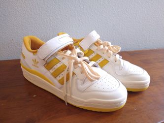 Size 8.5 - adidas Forum 84 Low White Yellow GX4537