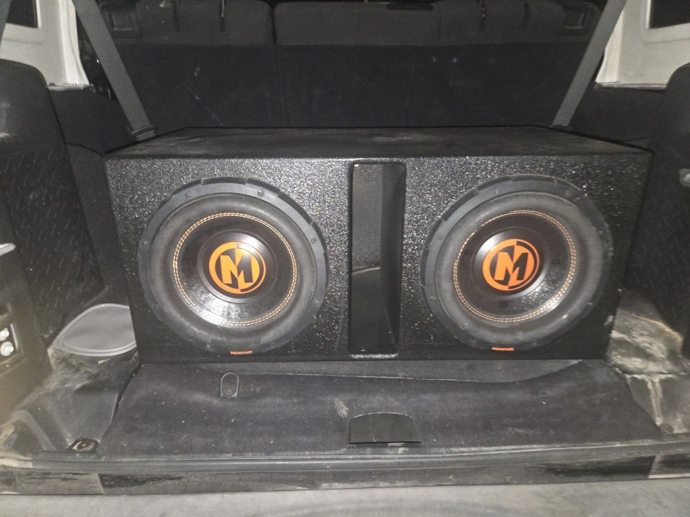 Memphis Audio/ Dual 12" Loaded Enclosure 1