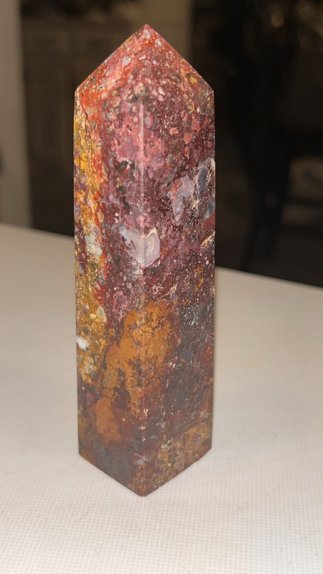 Red Sea Ocean Jasper Tower 210G! High Quality, These Colors Are STUNNING!😍