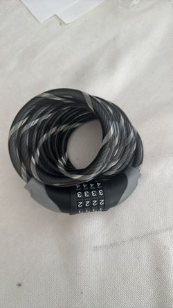 4-Digit Combination Cable Lock – Bike / Scooter / Outdoor Security