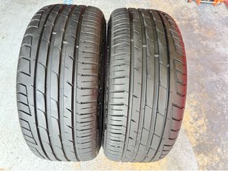 Two Tires 225/40/18 Forceum like new with 90% Left BEST DEALS CHEAP