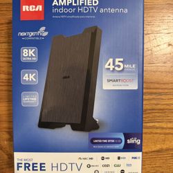RCA - Amplified Indoor HDTV Antenna - Black