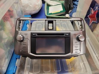 2019 Toyota 4Runner stock radio