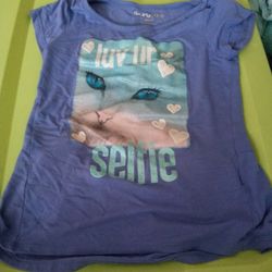 Hanes - Brand. M. Girls Toddler Shirt. Size 4-5