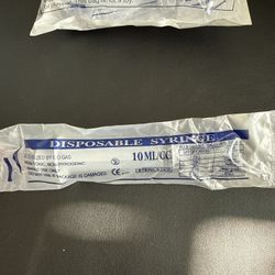 NEW 10ml Syringe NO NEEDLE