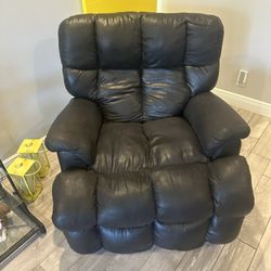 Leather Reclining Chair 