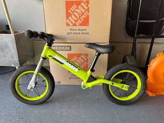 12” Ankylosour Balance Bike - Bright Green