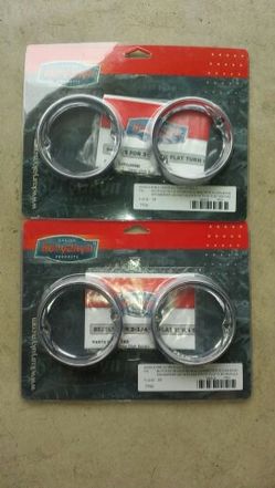 Harley Davidson Chrome bezels. Model #7790