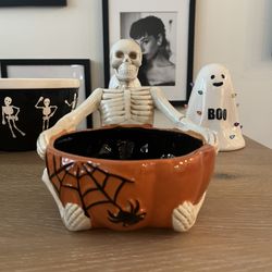 Skeleton Candy Bowl 