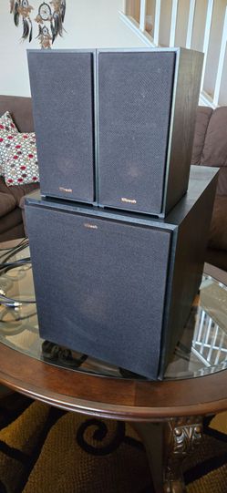 Klipsch Speakers and Subwoofer Bundle
