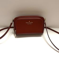 Kate Spade Burgundy cross body bag