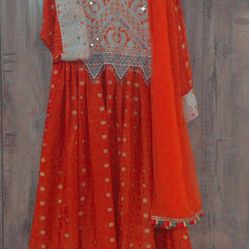 New Afghani Dress It’s Very Beautiful For Eid And Party Birthday 2pc It’s Very Good Quality 