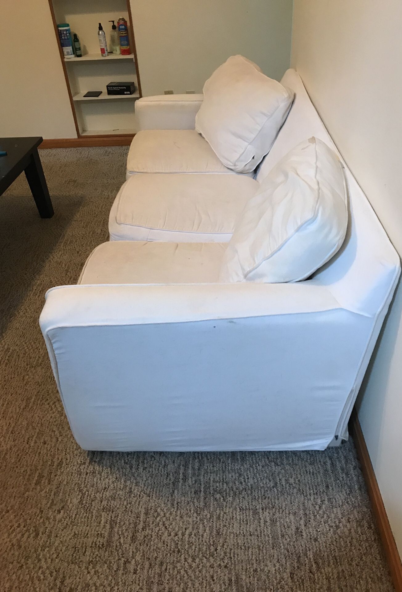 White couch for sale