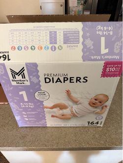 Free Sam’s Club and Millie moon diapers size 1 full case brand new
