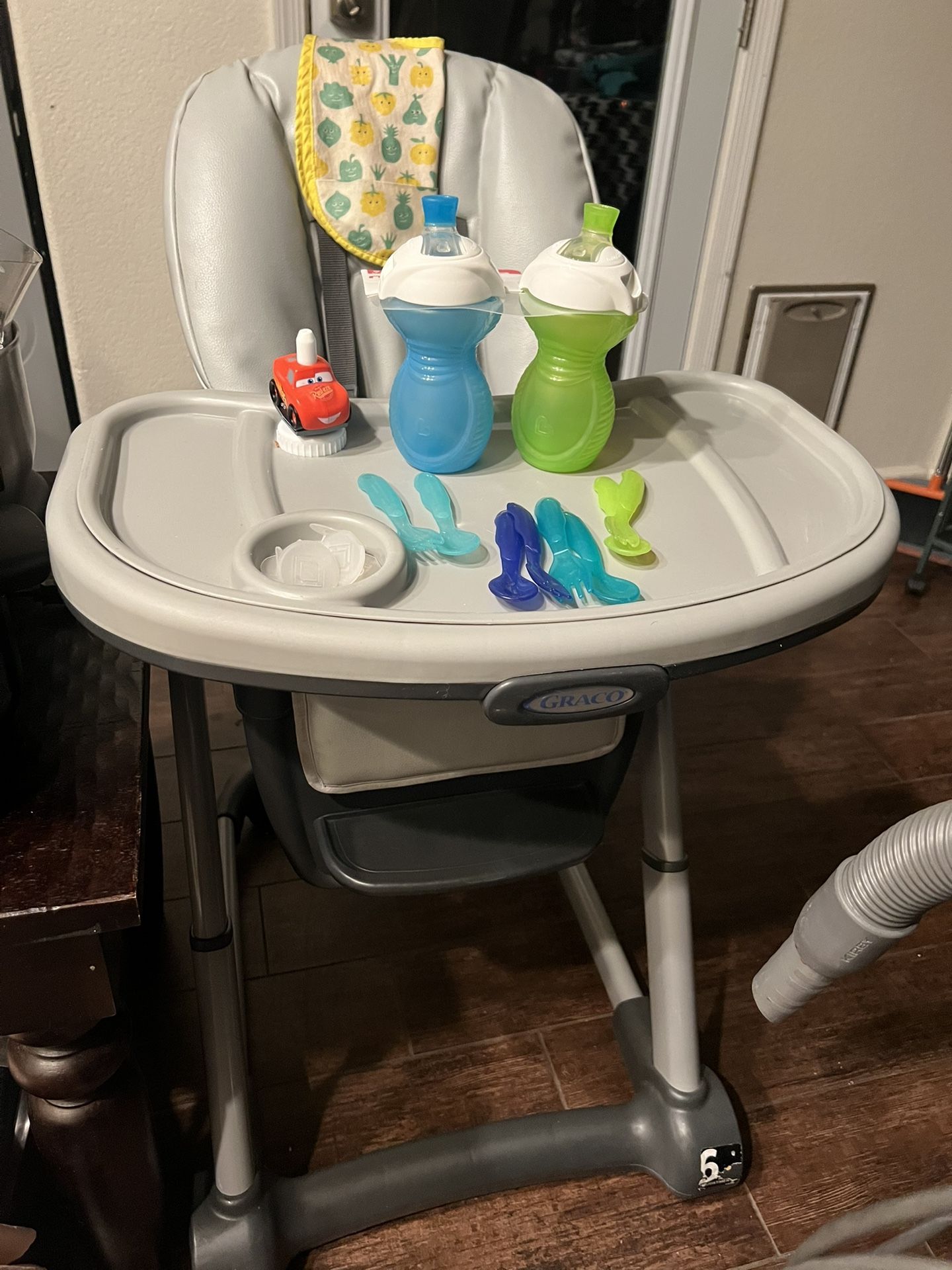 High Chair Adjustable  6 Ways $60